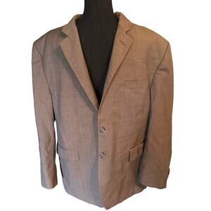 Lauren Ralph Lauren Light Brown Blazer Jacket – Men’s 44R Classic Style
